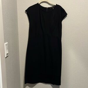 Banana Republic black dress size 10P worn a couple times.